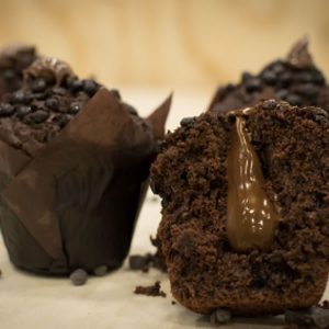 MUFFIN TOP TRIPLE CHOCOLATE 110GR 20 UND