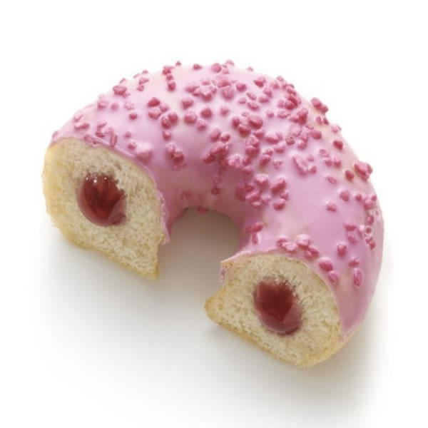 DONUT RELLENA FRAMBUESA 71GR (48 UND)